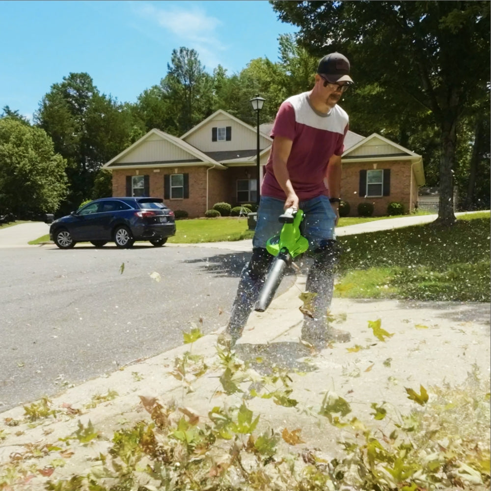 POWERALL 48V (24V x 2) Leaf Blower / Vacuum 386 km/h Gen. II - 2 x 4Ah Battery