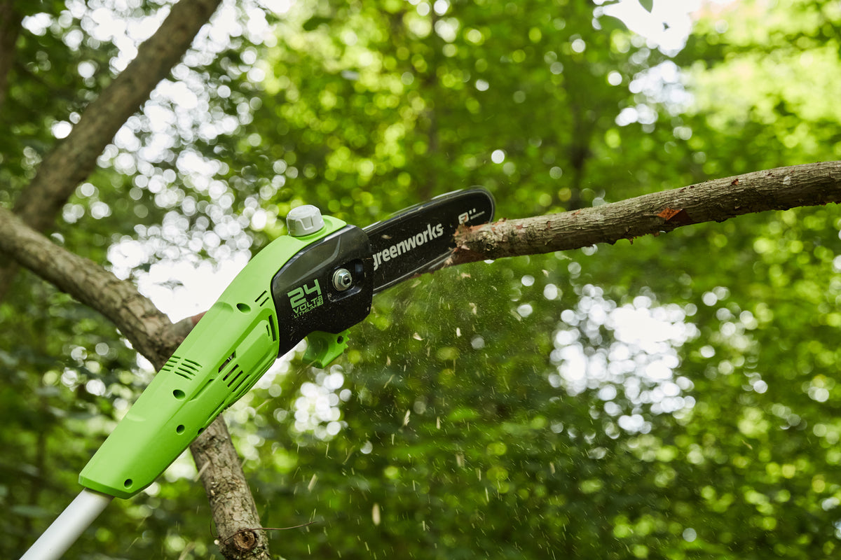 POWERALL 24V Pole Saw & Hedge Trimmer Gen. II - 4Ah Battery