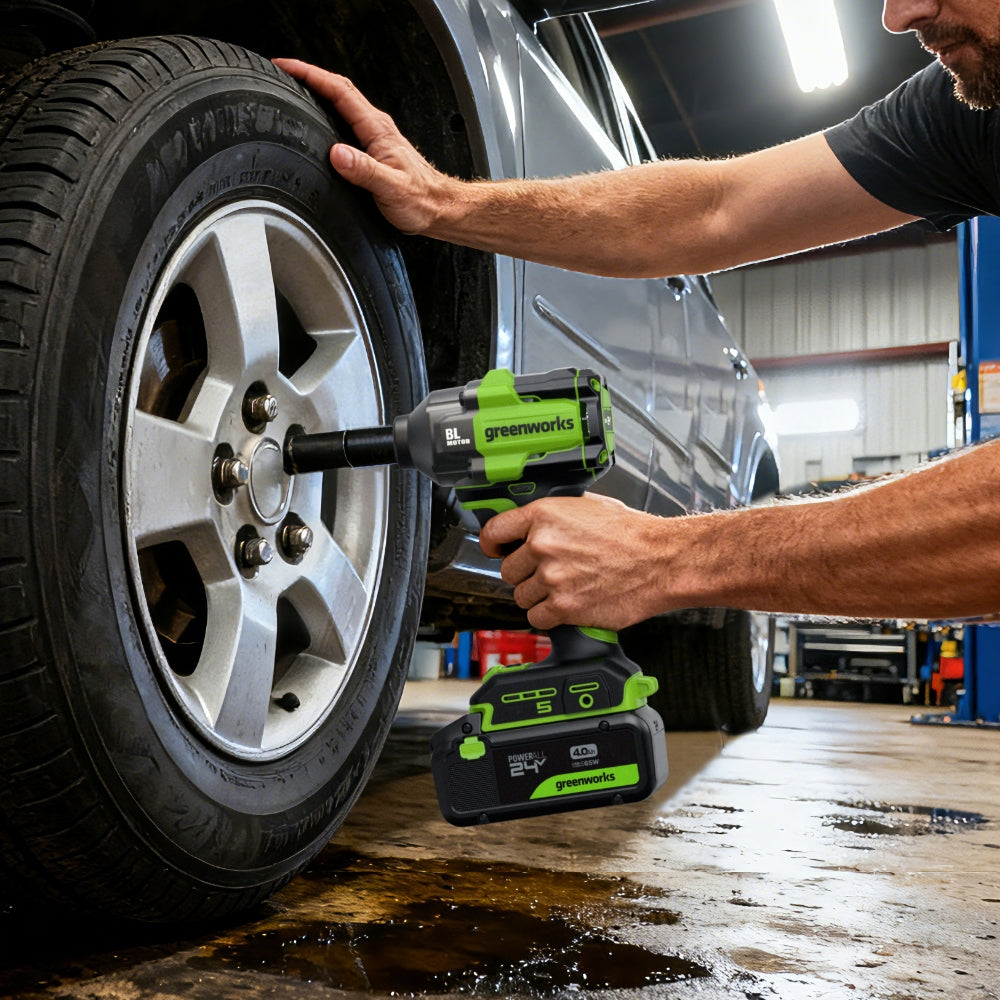 POWERALL 24V Impact Wrench 500Nm - tool only