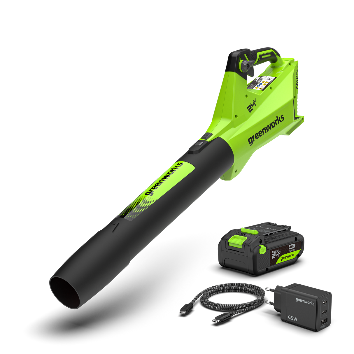 POWERALL 24V Leaf Blower 177 km/h - 4Ah Battery