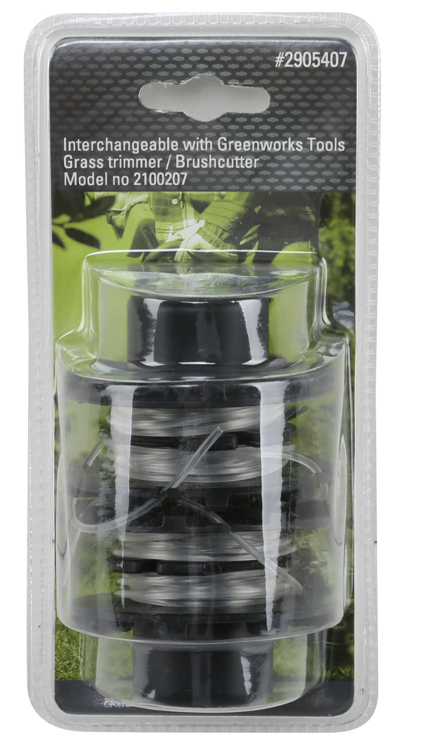 2x Double Line Spool with Cover for G40BC 2100207