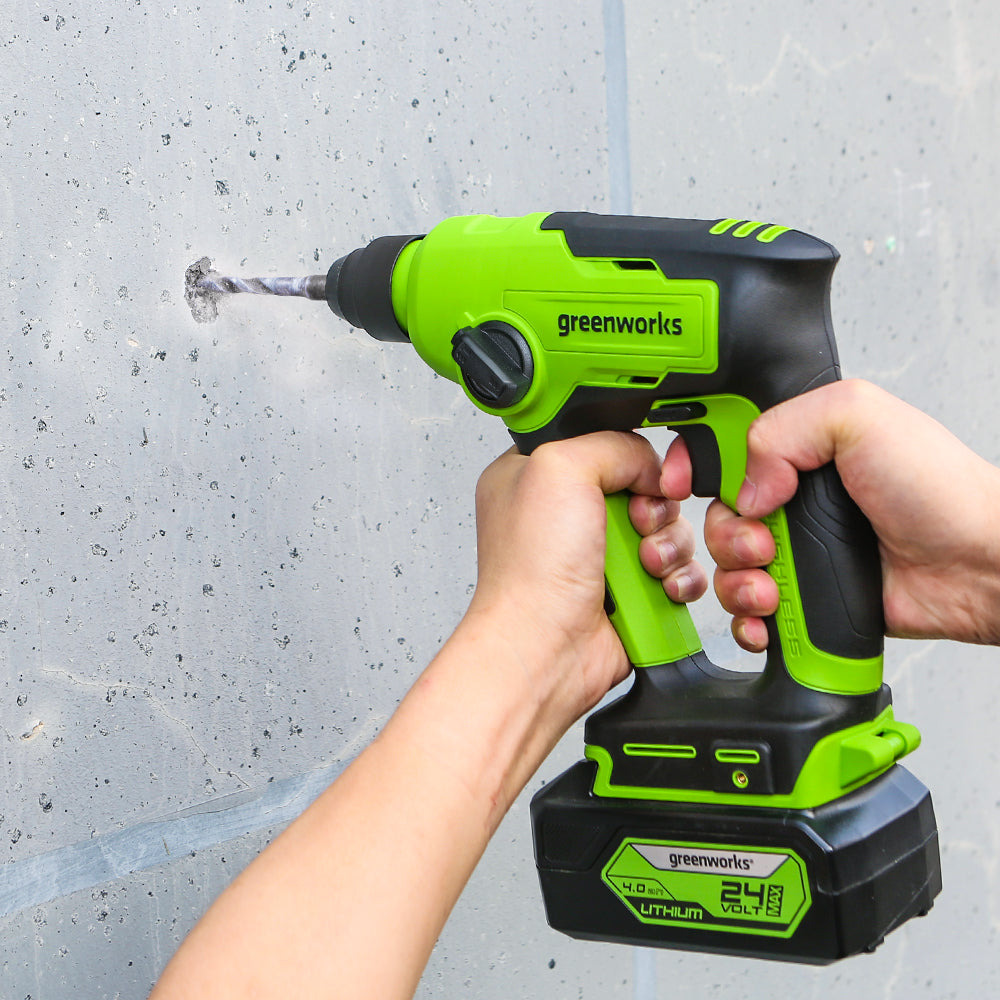 POWERALL 24V Hammer Drill 1.2J - 2Ah Battery