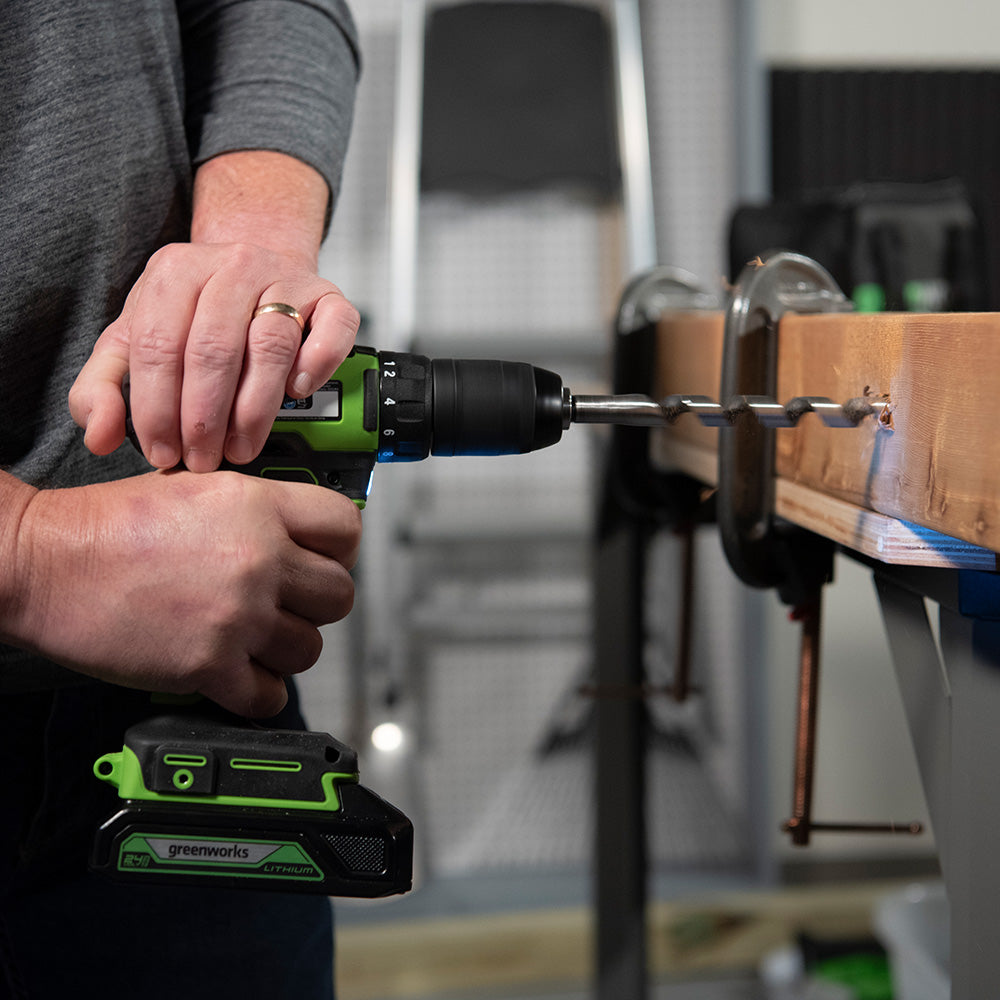 POWERALL 24V Drill 35Nm - 2Ah Battery