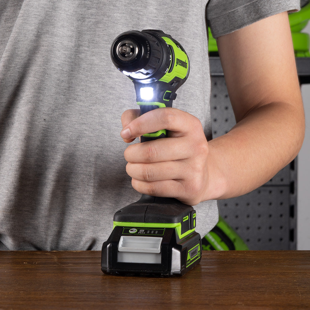 24V Drill 35Nm - 2Ah Battery