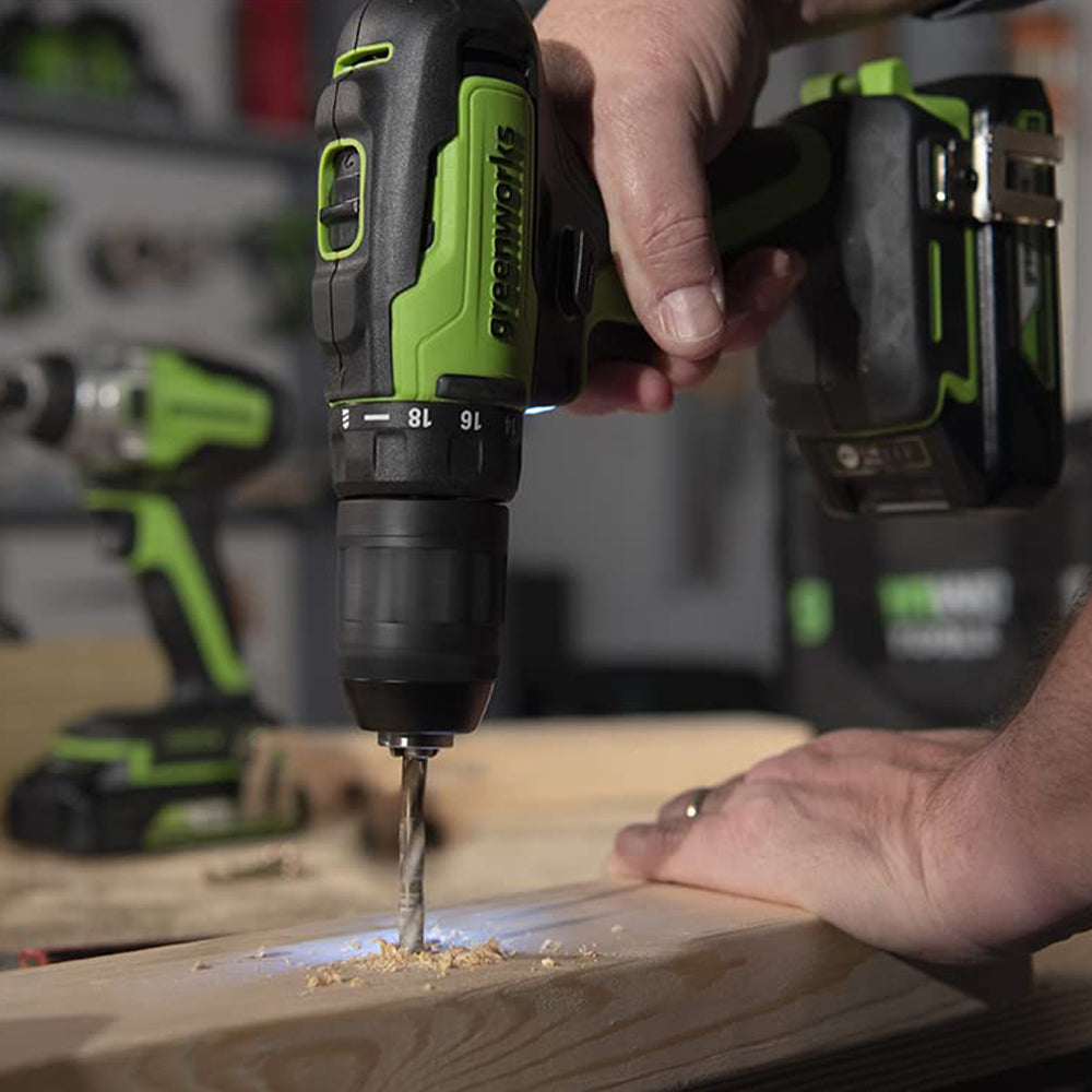 POWERALL 24V Drill 35Nm - 2Ah Battery