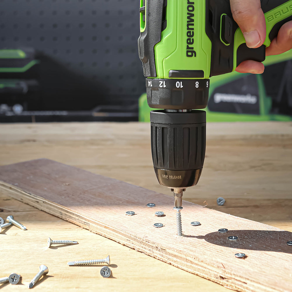 24V Drill 35Nm - 2Ah Battery