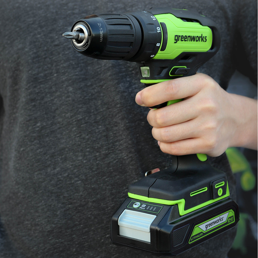 POWERALL 24V Drill 35Nm - 2Ah Battery
