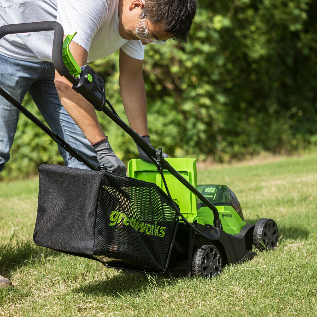 POWERALL 24V Lawn Mower 33cm - 2Ah Battery