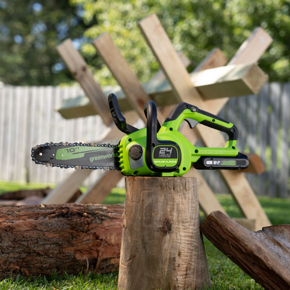 POWERALL 24V Chainsaw 25cm - 2Ah Battery