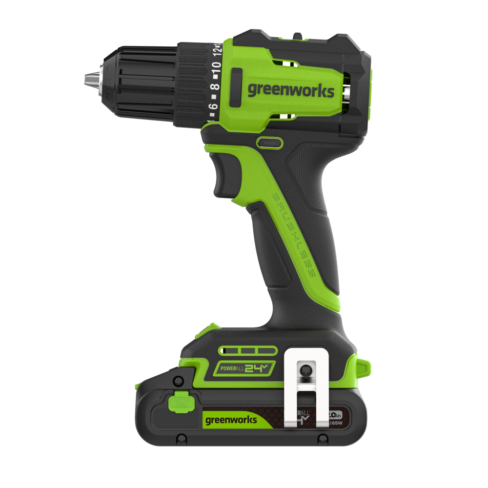 POWERALL 24V Drill Driver 35Nm - 2Ah Battery
