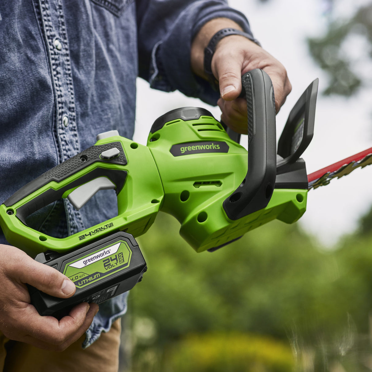 POWERALL 24V Hedge Trimmer 56cm Gen. II - tool only