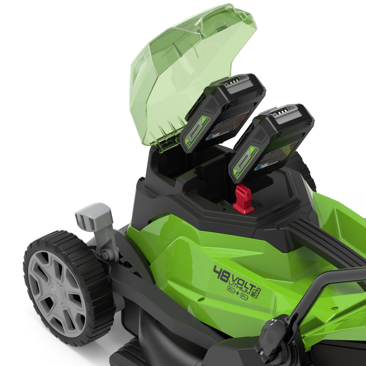 24V+24V Lawn Mower 36cm - 2x 4Ah Battery