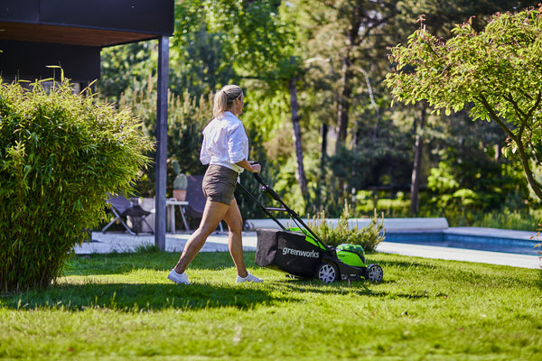 40V Lawn Mower 41cm + Brush Cutter 40cm Set