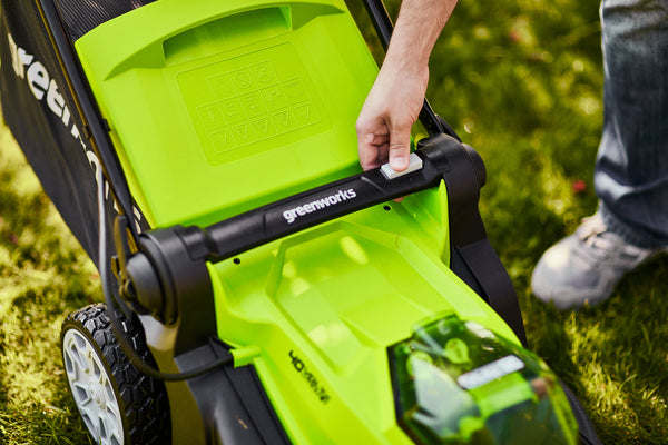 40V Lawn Mower 41cm + Brush Cutter 40cm Set
