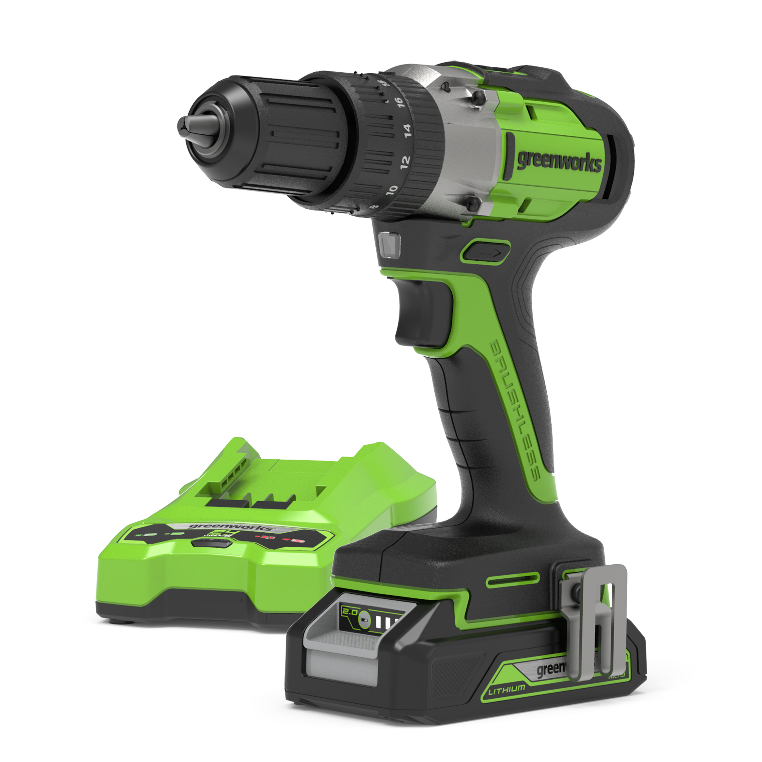 24V Drill 60Nm - 2Ah Battery & Bag