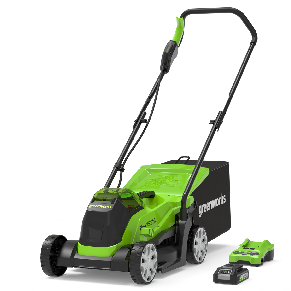 POWERALL 24V Lawn Mower 33cm - 2Ah Battery