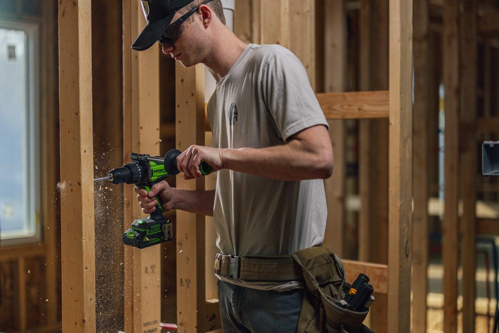 POWERALL 24V PRO Hammer Drill 95Nm - tool only