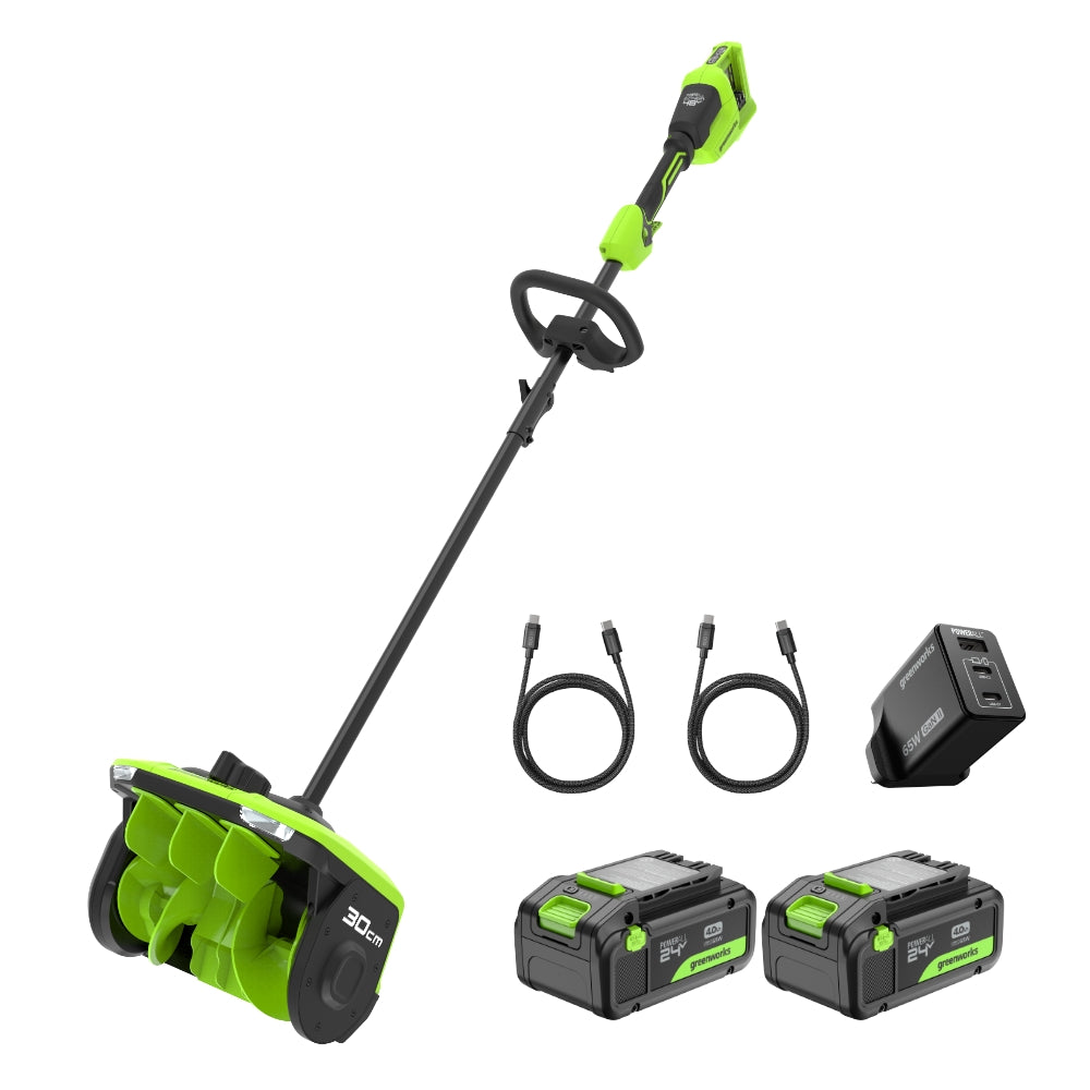 POWERALL 48V (24V x 2) Snow Shovel - 2 x 4Ah Battery