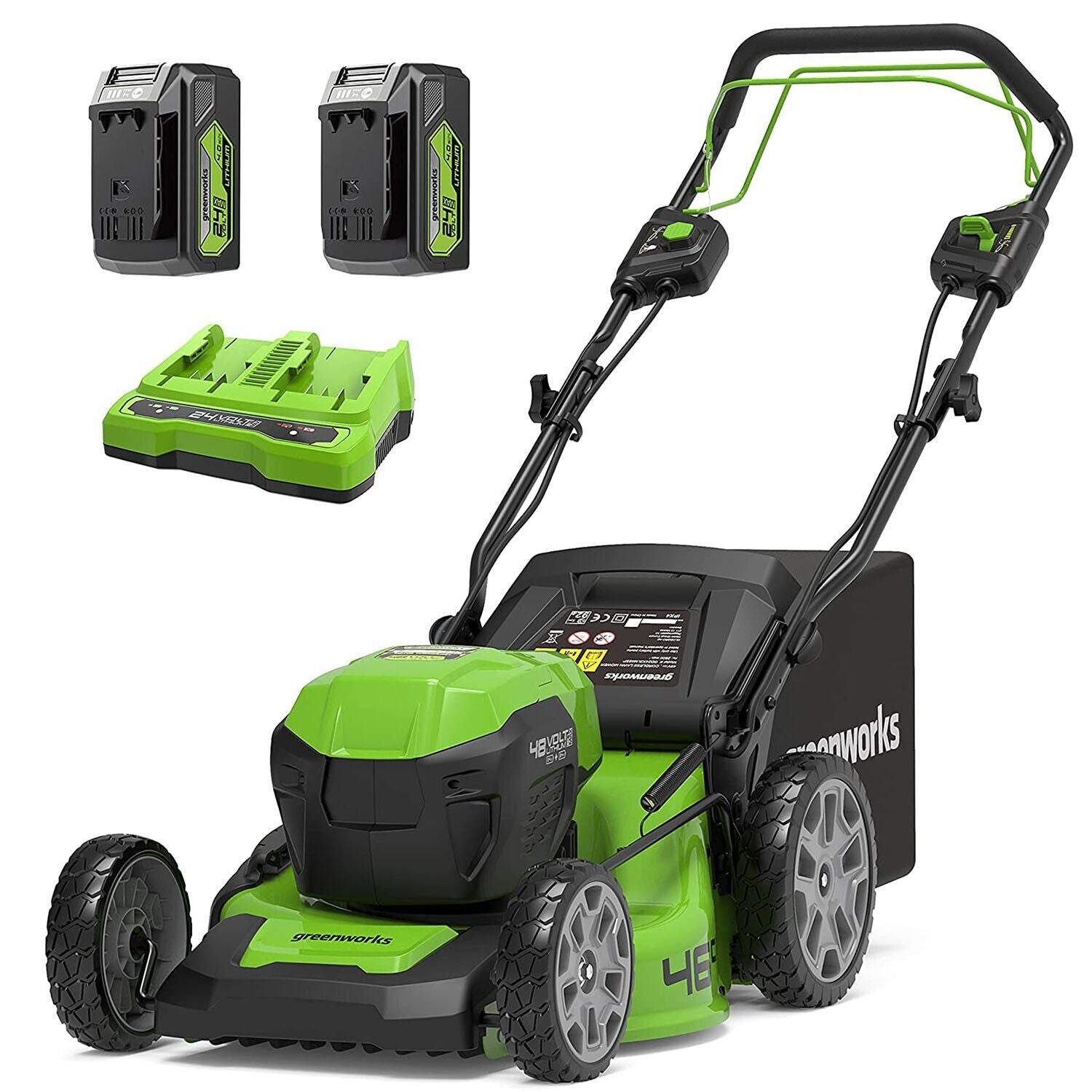 Greenworks lawn mower 25 inch hotsell