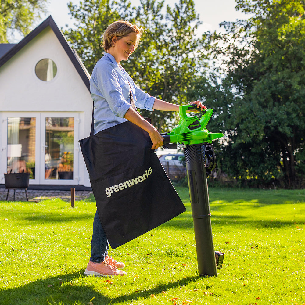 40V Leaf Blower / Vacuum 280 km/h - 2x 2Ah Battery