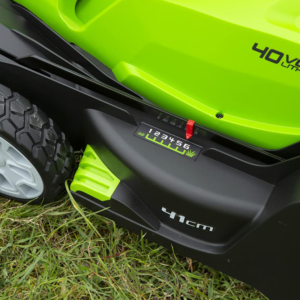 40V Lawn Mower 35cm - 2x 2Ah Battery