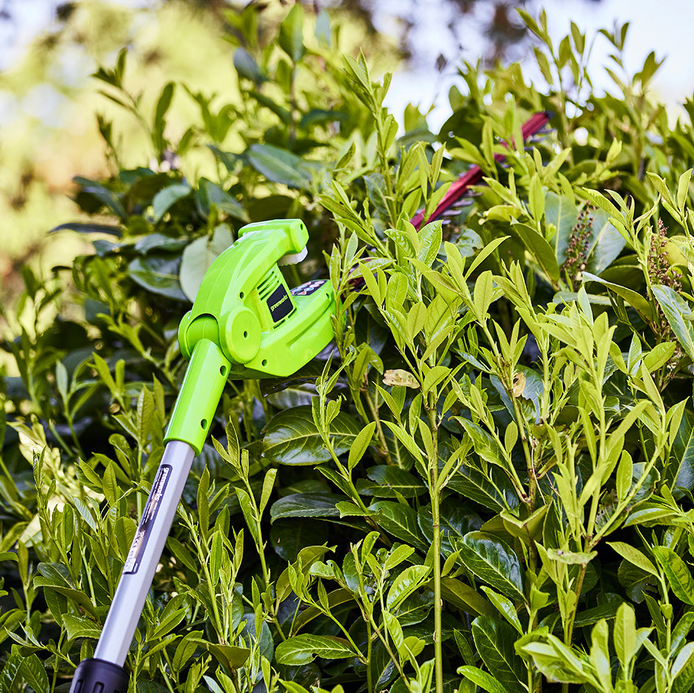 24V Pole Hedge Trimmer 51cm - 2Ah Battery
