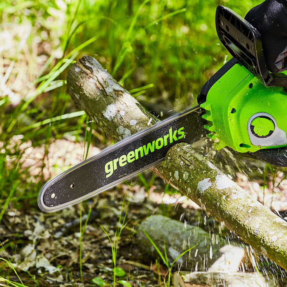 POWERALL 48V (24V x 2) Chainsaw 36cm - 2x 4Ah Battery