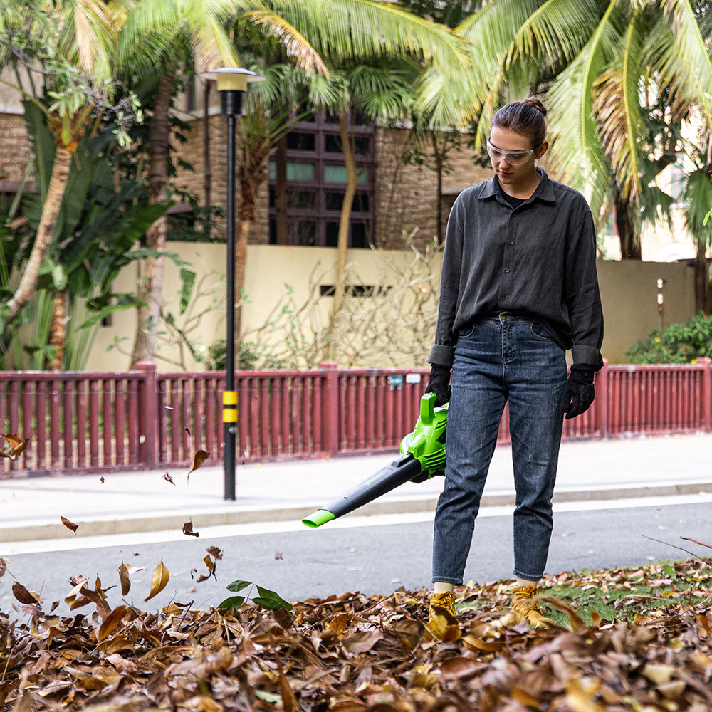 POWERALL 48V (24V x 2) Leaf Blower / Vacuum 322 km/h - 2x 4Ah Battery