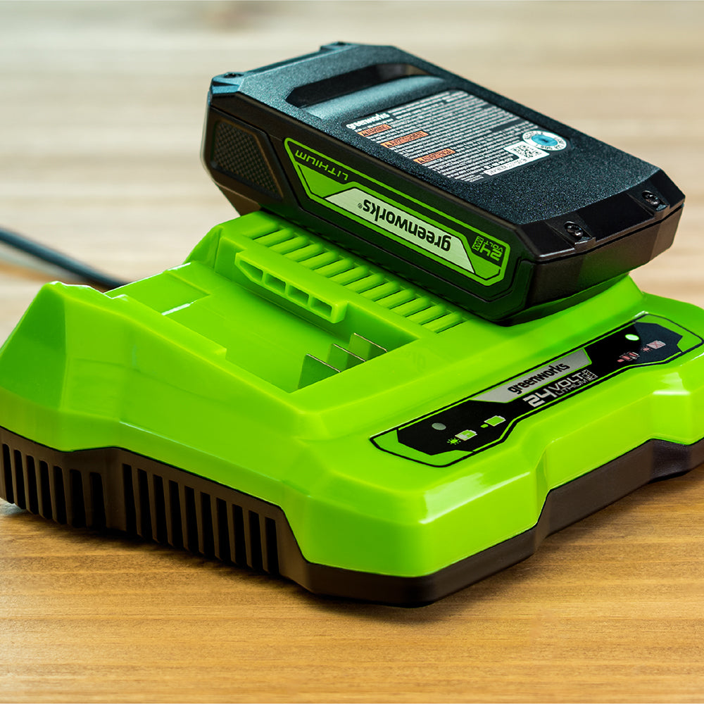 24V Starter Kit 2x 2Ah Batteries + Dual Charger