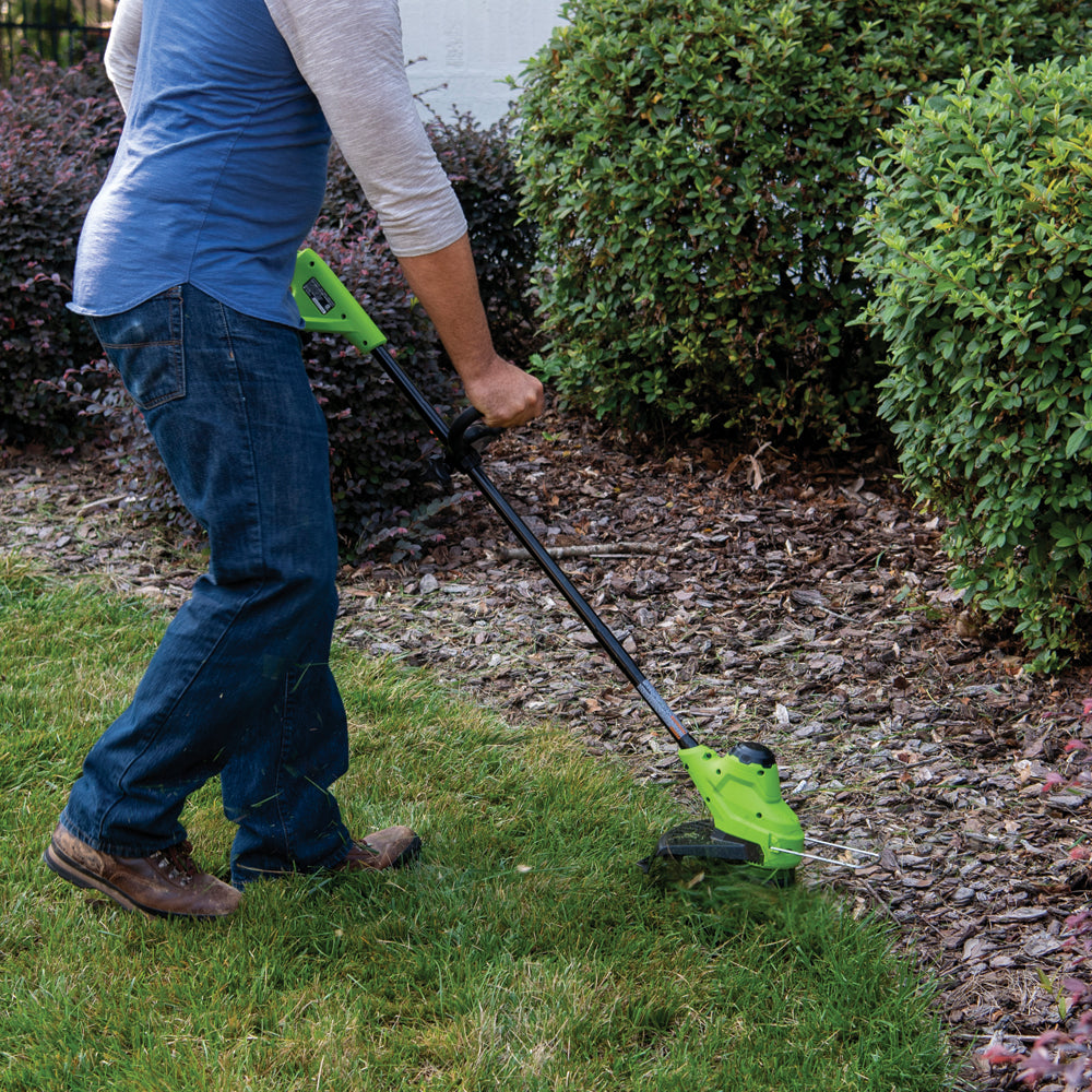 24V Lawn Mower 33cm + Grass Trimmer 25cm - 4Ah Battery