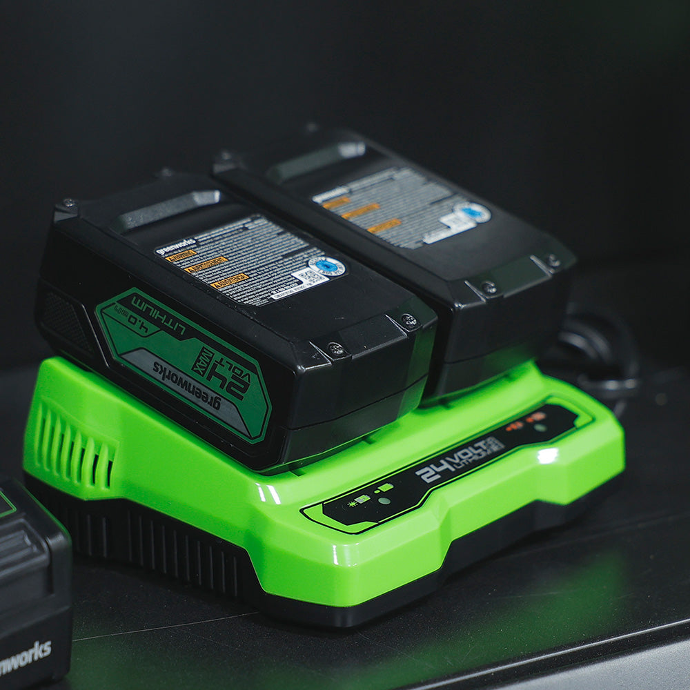 24V Starter Kit 2x 4Ah Batteries + Dual Charger