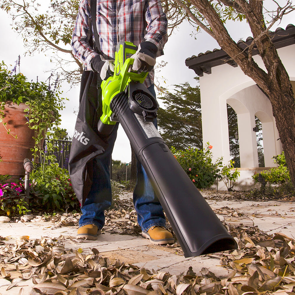 40V Leaf Blower / Vacuum 280 km/h - 2x 2Ah Battery