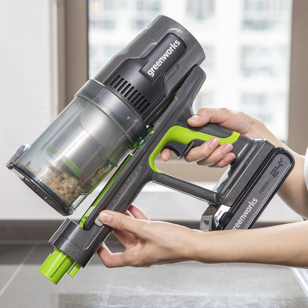 24V Vacuum Cleaner - 4Ah Battery + Stand