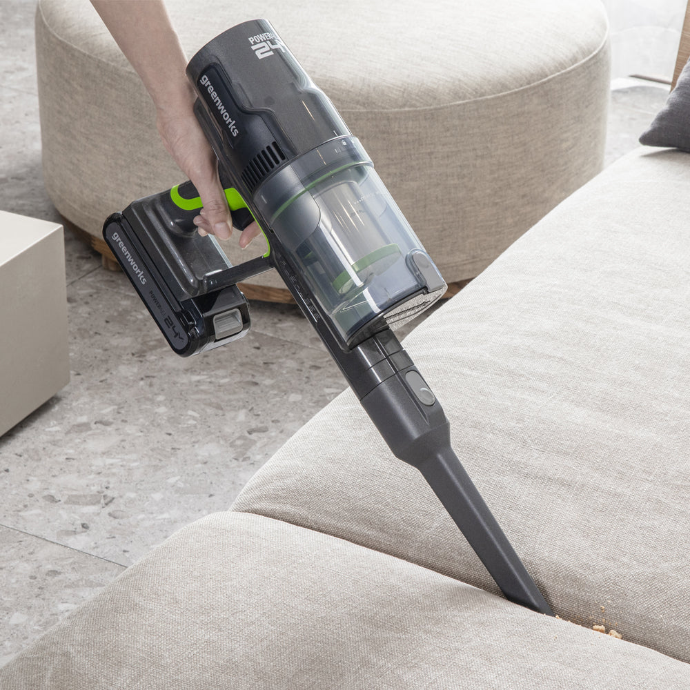 24V Vacuum Cleaner - 4Ah Battery + Stand