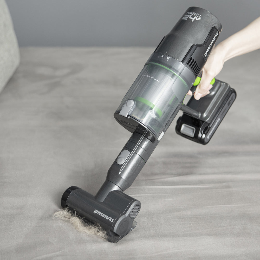 24V Vacuum Cleaner - 4Ah Battery + Stand