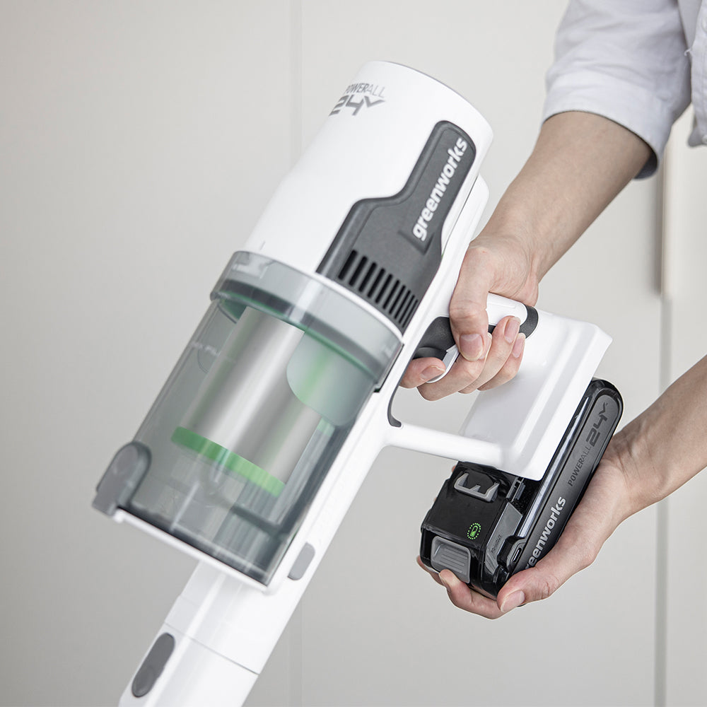 POWERALL 24V Deluxe Vacuum Cleaner 4Ah Battery + Stand