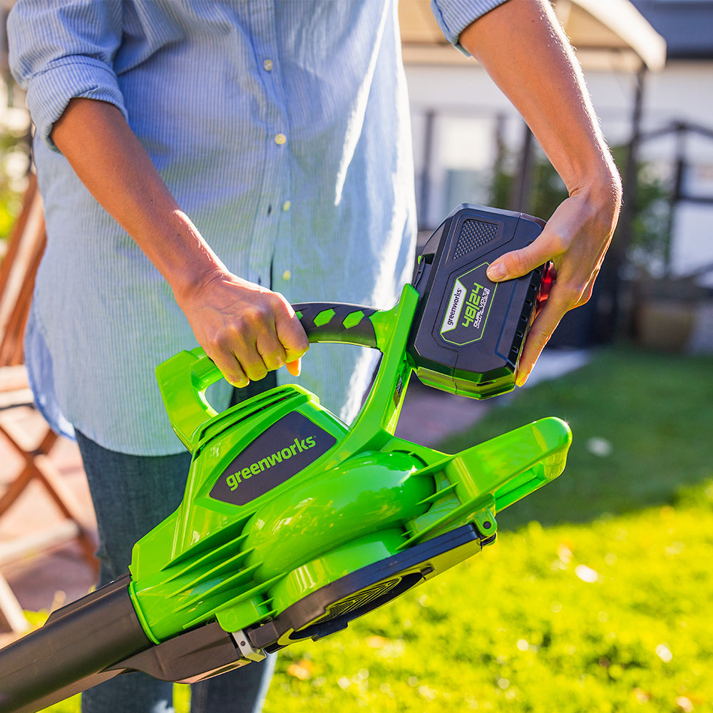 40V Leaf Blower / Vacuum 280 km/h - 2x 2Ah Battery