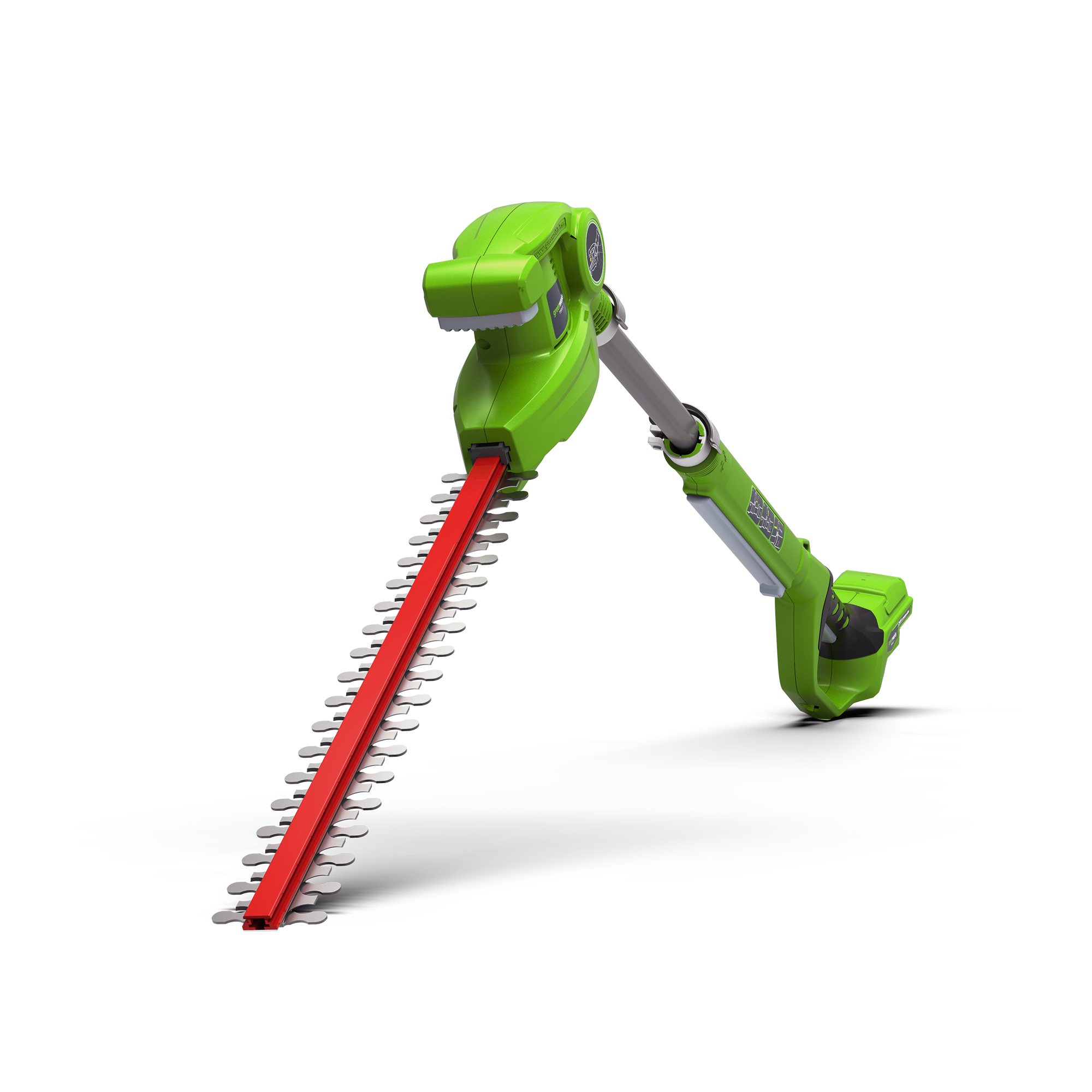 24V Pole Hedge Trimmer 51cm - 2Ah Battery