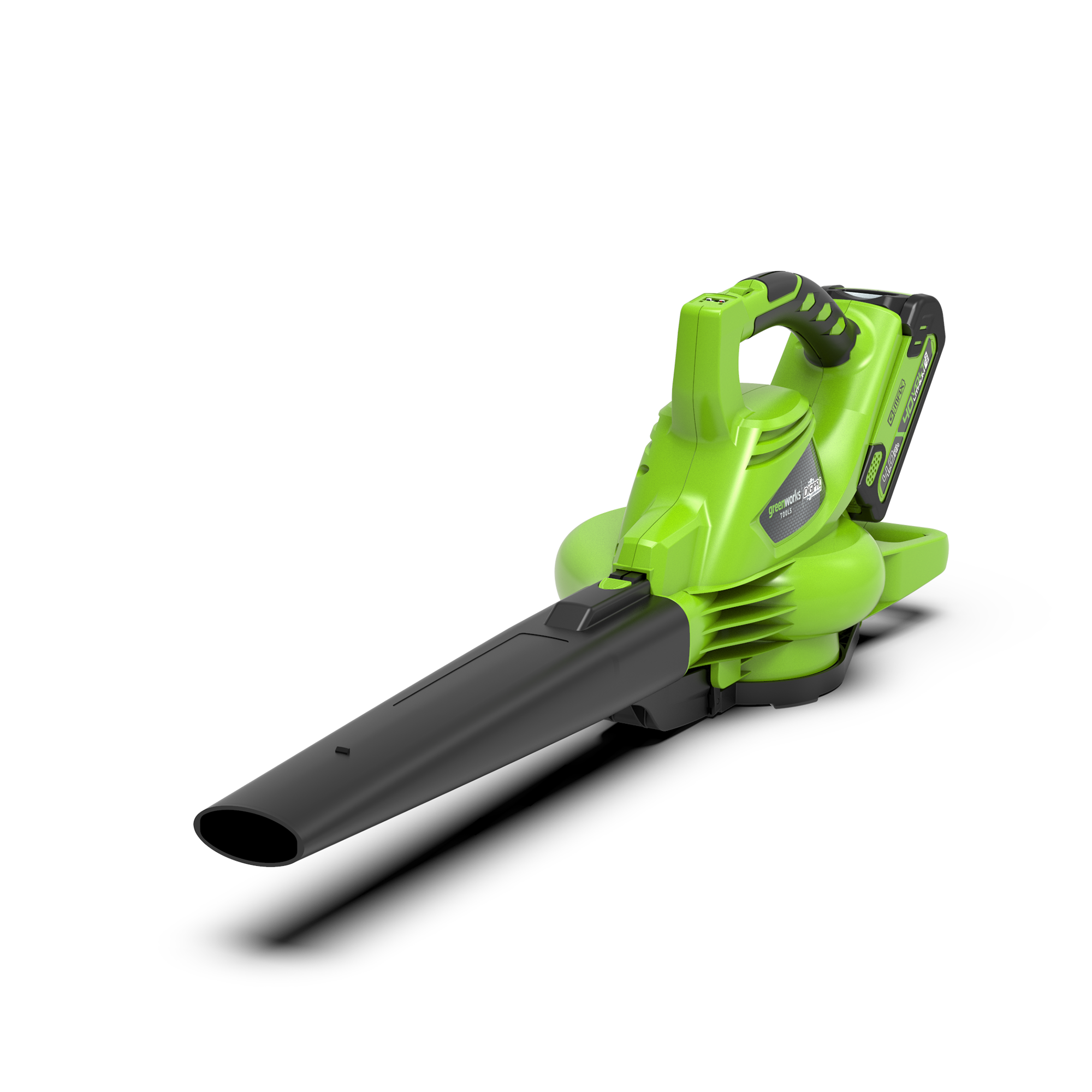 40V Leaf Blower / Leaf Vacuum 186 km/h - 2x 2Ah Battery