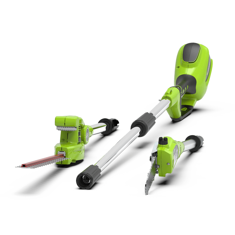 40V Pole Saw & Hedge Trimmer