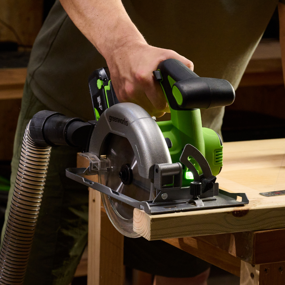 POWERALL 24V Drill Driver + Circular Saw Set - 2x 2Ah Batteries