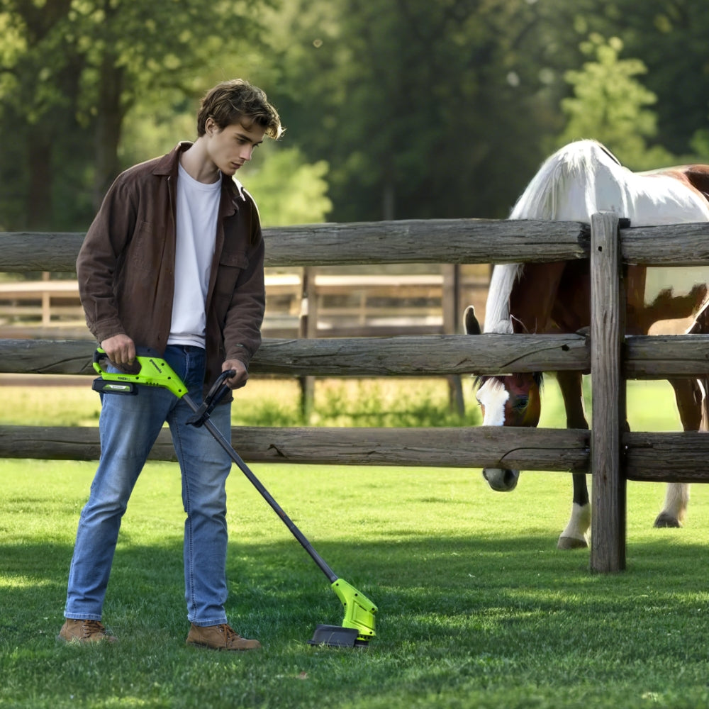 POWERALL 24V Lawn Mower 33cm + Grass Trimmer 25cm Gen. II Set