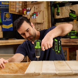 POWERALL 24V 10-Piece Power Tool Combo Set - 3 Batteries