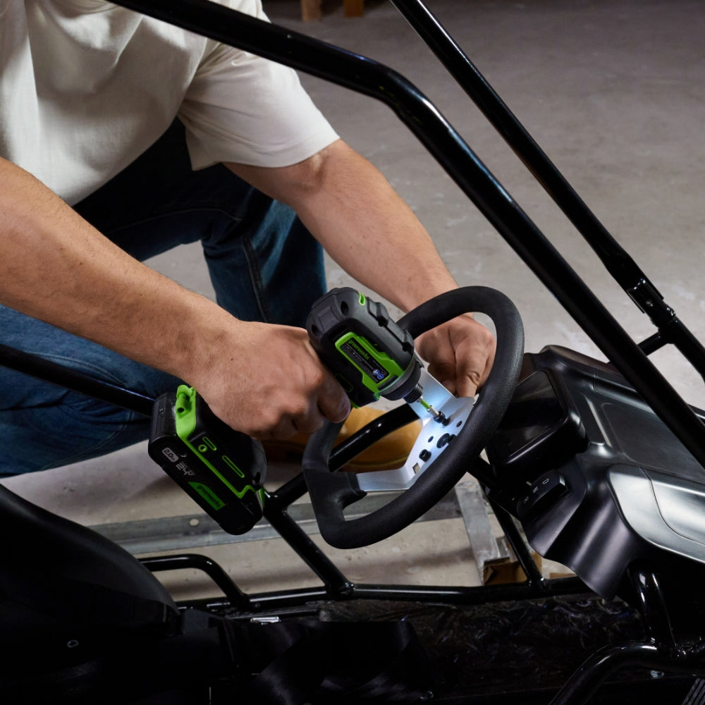 POWERALL 24V 8-Piece Power Tool Combo Set - 3 Batteries