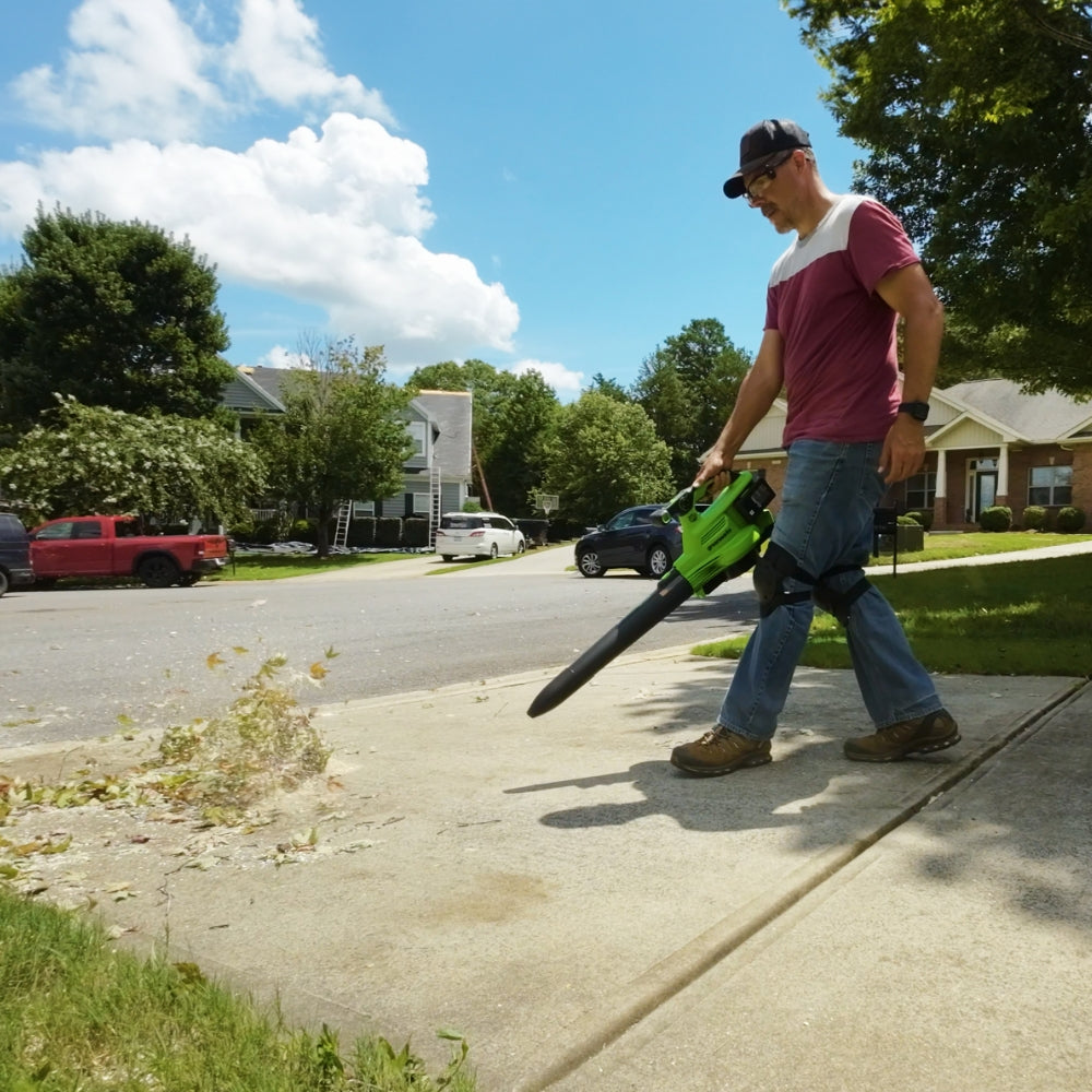 POWERALL 48V (24V x 2) Leaf Blower / Vacuum 386 km/h Gen. II - 2 x 4Ah Battery