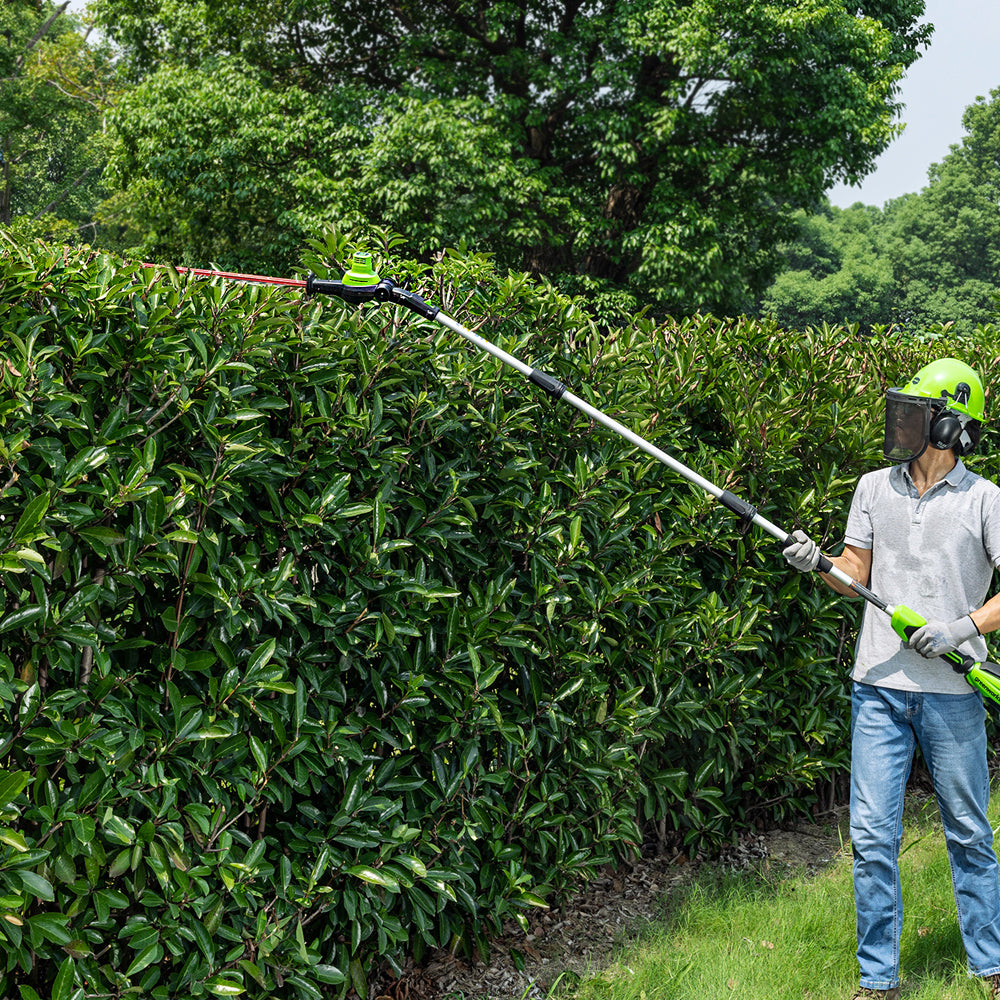 40V Pole Saw & Hedge Trimmer Gen. II - 2x 2Ah Battery