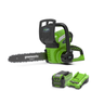 40V Chainsaw 30cm - 2Ah Battery