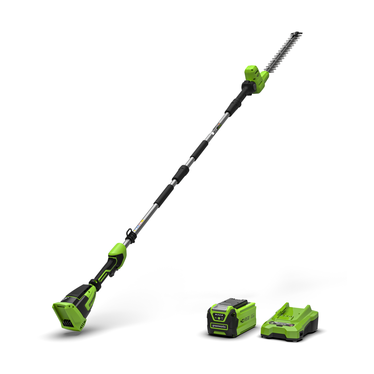 40V Pole Hedge Trimmer 51cm Gen. II - 2Ah Battery