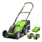 40V Lawn Mower 35cm - 2x 2Ah Battery