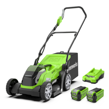 40V Lawn Mower 35cm - 2x 2Ah Battery